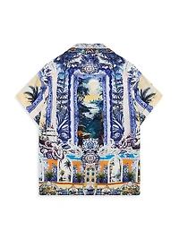 Little Boy's & Song Of Saint Anthony Short Sleeve Shirt