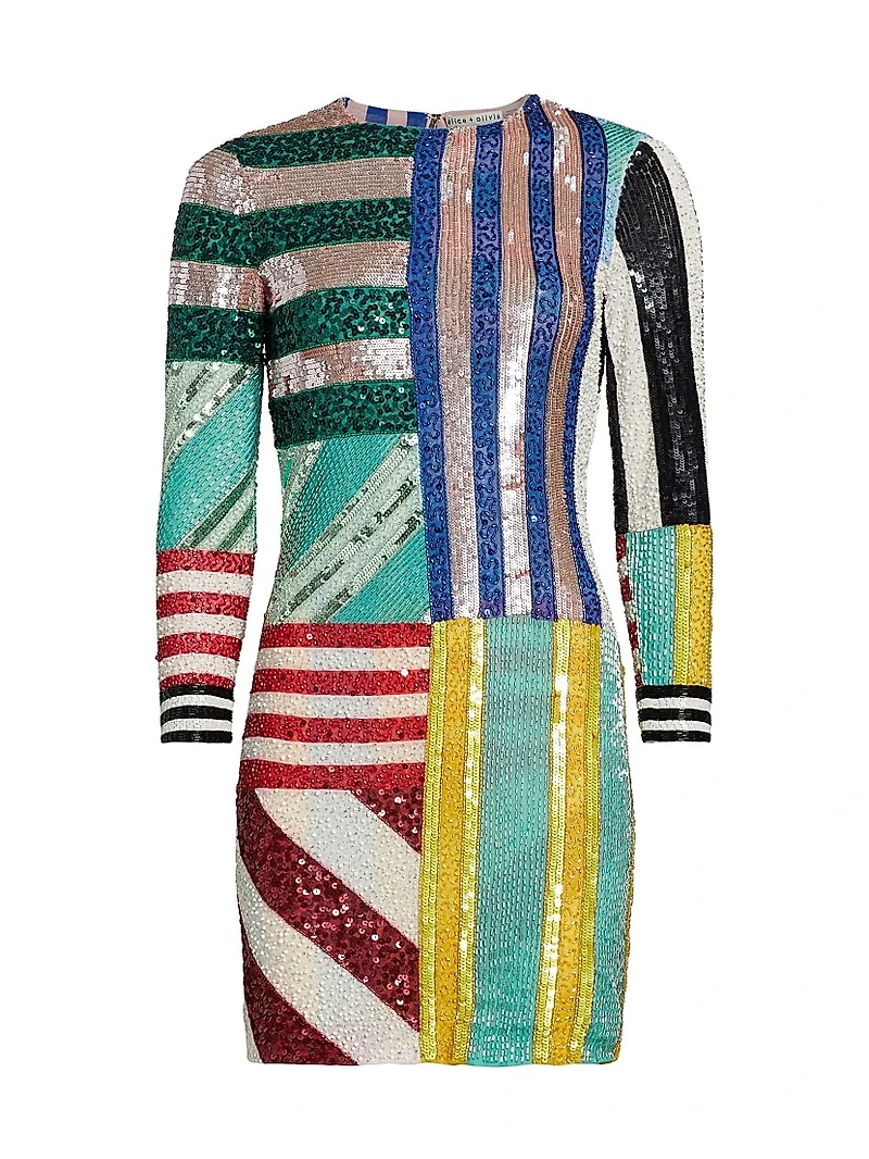 Delora Embellished Minidress
