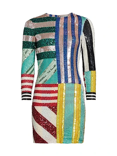 Delora Embellished Minidress