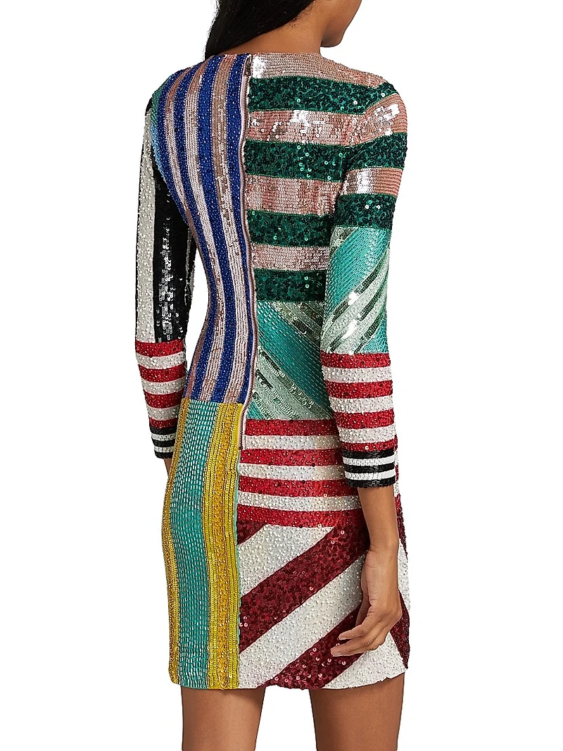 Delora Embellished Minidress