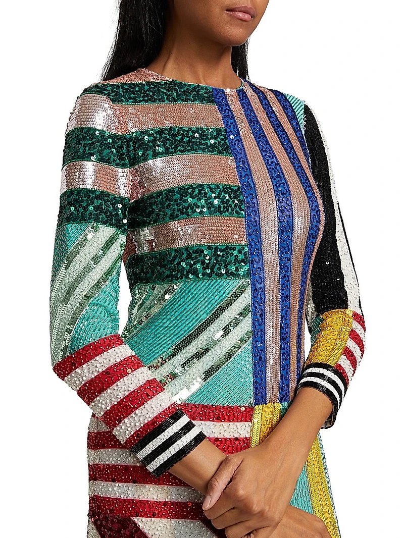 Delora Embellished Minidress