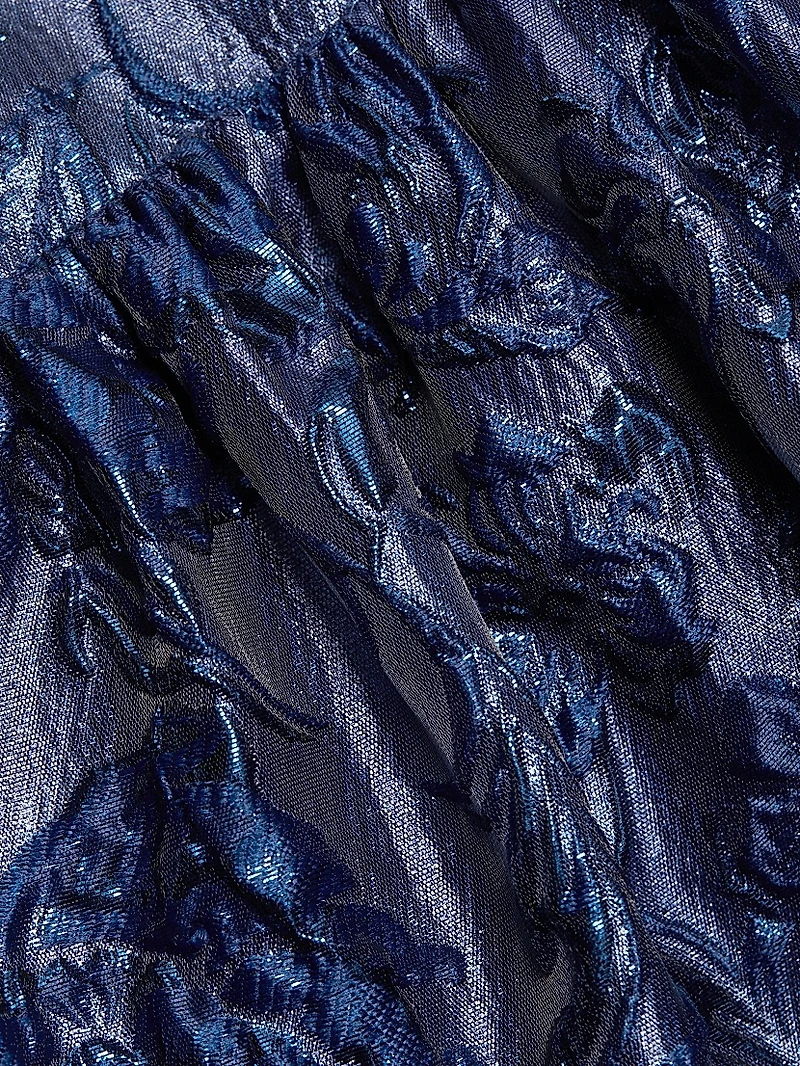 Maryann Floral Satin Minidress