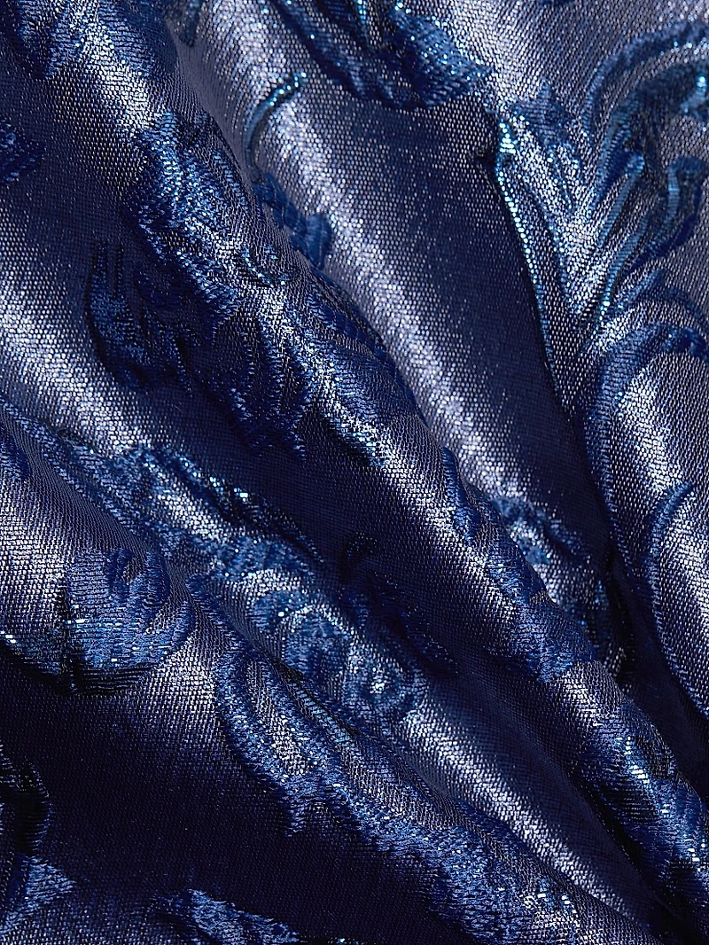 Elana Floral Brocade Mini Skirt