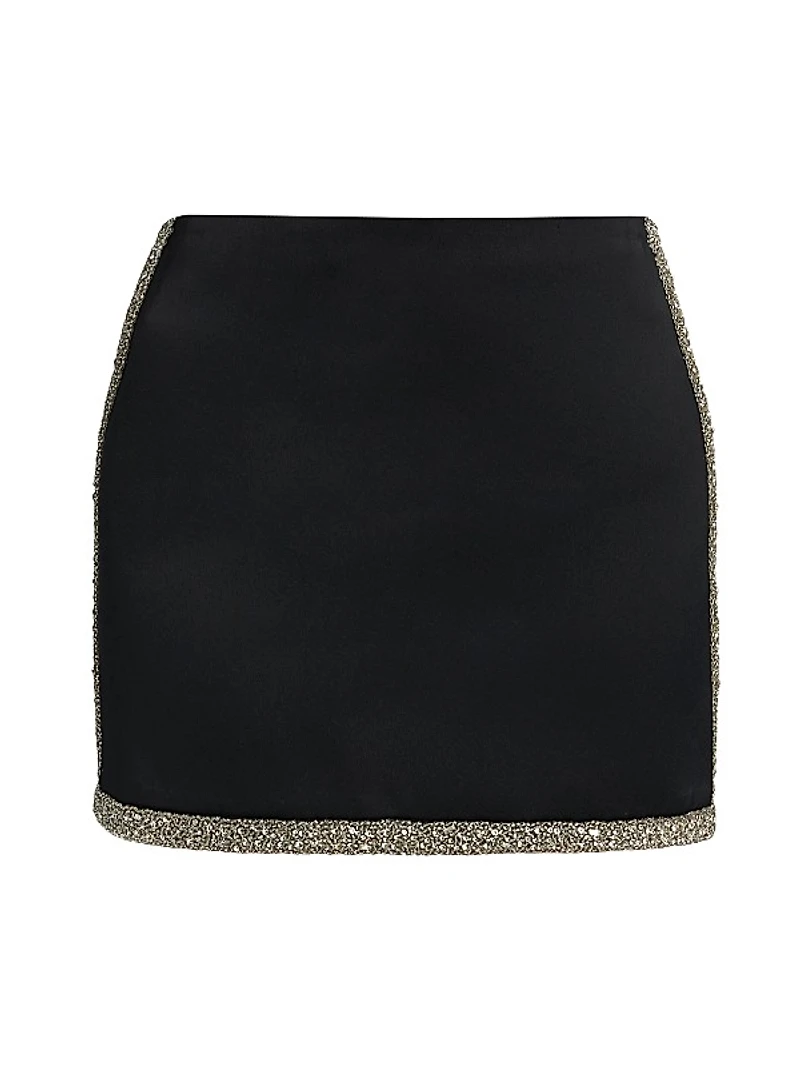 Riley Embellished A-Line Skirt