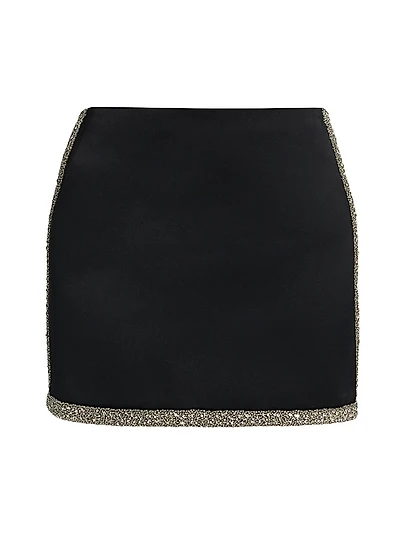 Riley Embellished A-Line Skirt