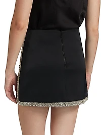 Riley Embellished A-Line Skirt