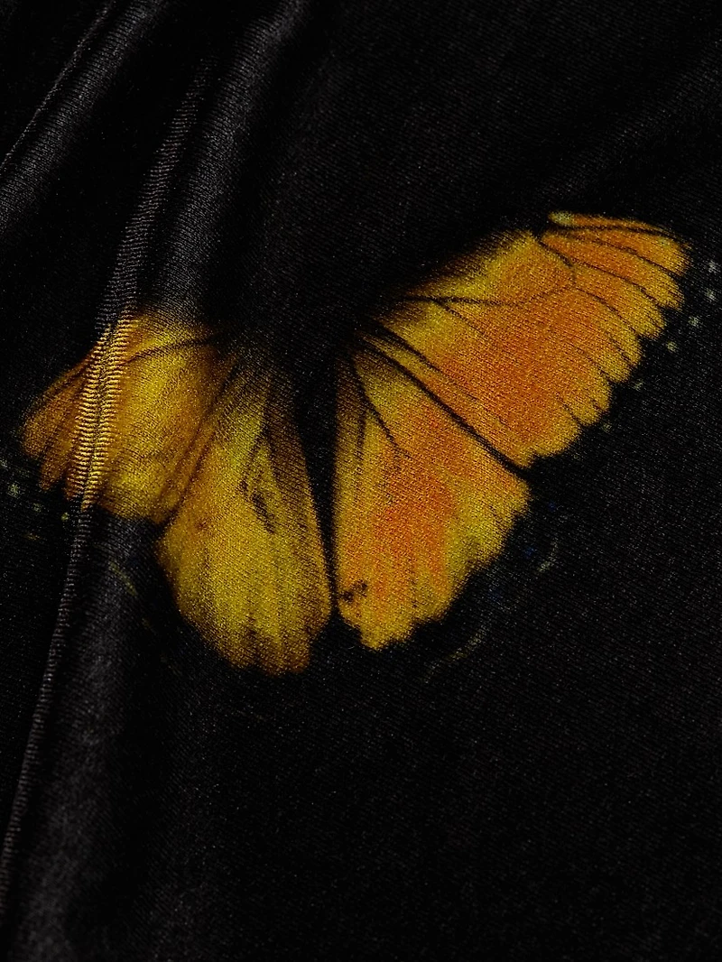 Delaina Printed Long-Sleeve Top