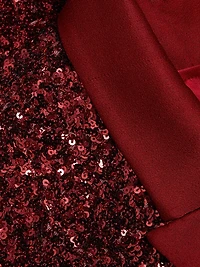 Devyn Sequin Short Blazer