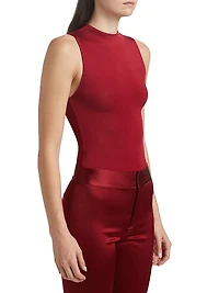 Nichol Turtleneck Sleeveless Bodysuit