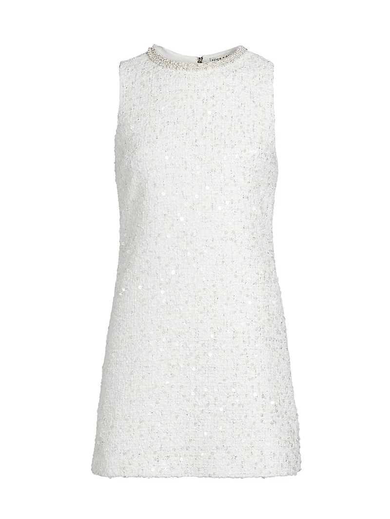 Coley Embellished Slim-Fit Minidress