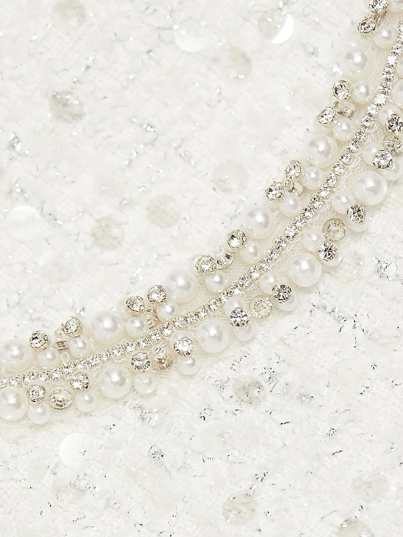 Coley Embellished Slim-Fit Minidress