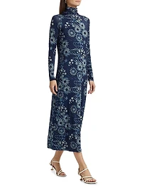 Paxton Floral Jersey Maxi-Dress