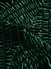 Eliza Smocked Velvet Minidress
