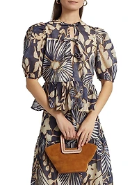 Estella Floral Cotton Puff Sleeve Top