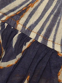 Estella Floral Cotton Puff Sleeve Top