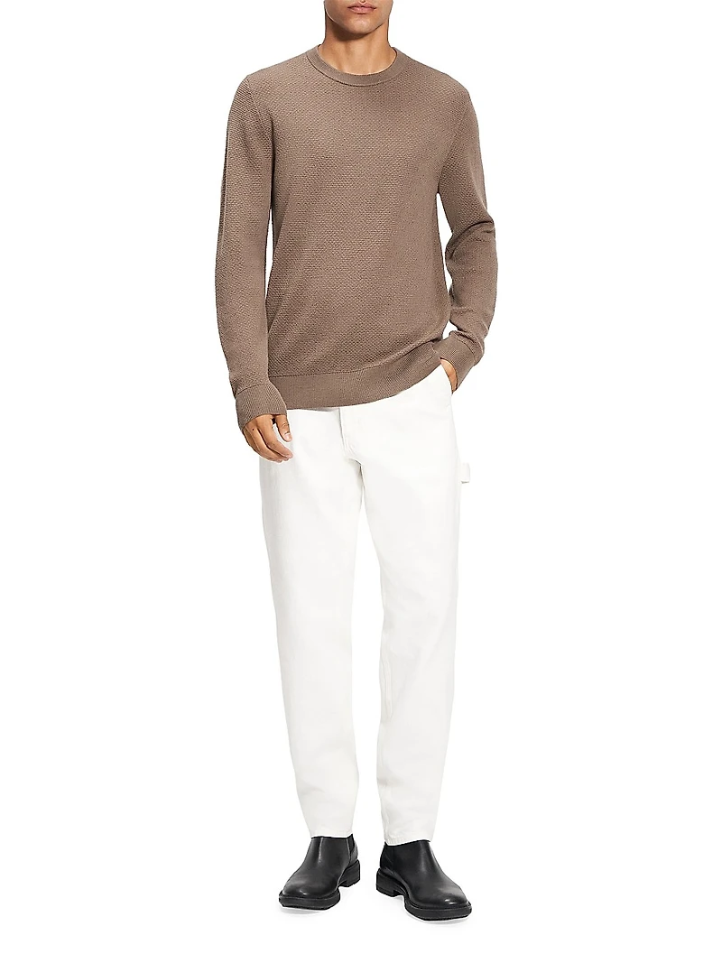 Maden Merino Wool Crewneck Sweater
