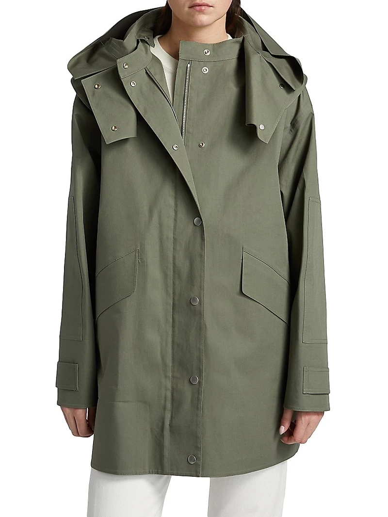 Hooded Parka Raincoat