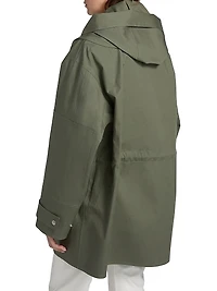 Hooded Parka Raincoat
