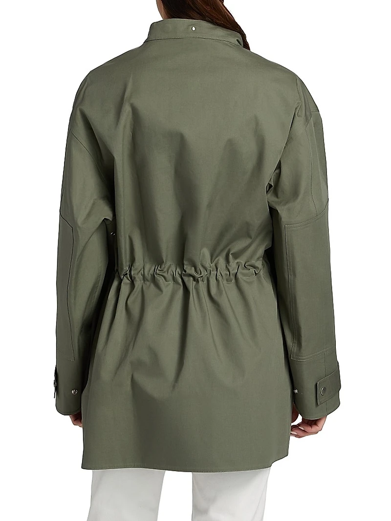 Hooded Parka Raincoat