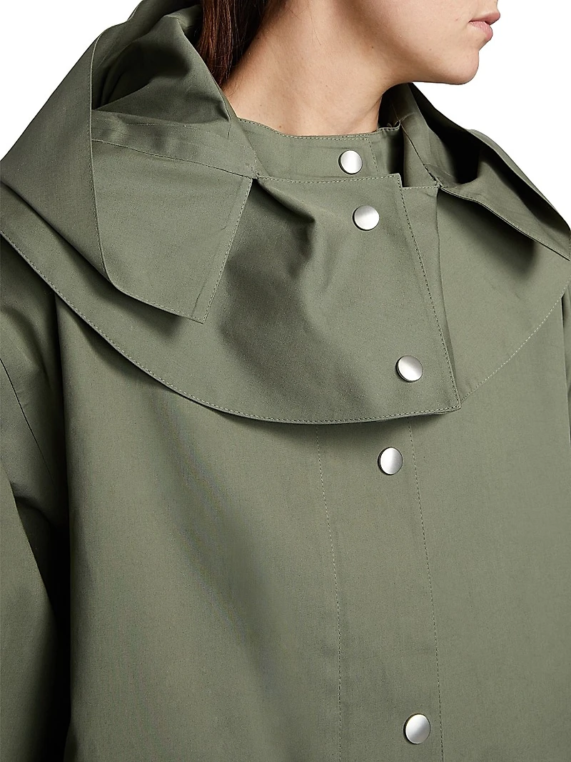 Hooded Parka Raincoat