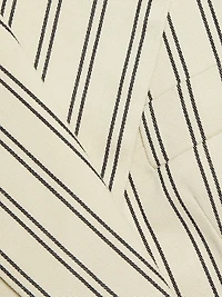 Vivi Pinstriped Cotton-Blend Vest