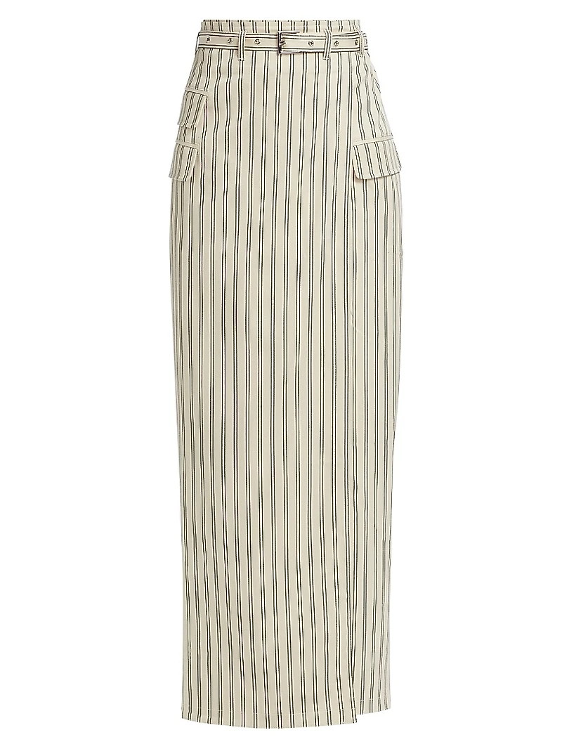 Ula Striped Maxi Skirt