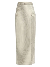 Ula Striped Maxi Skirt