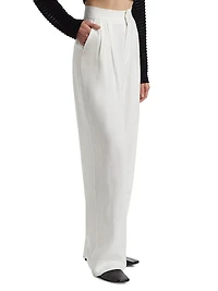 Fallon High-Rise Wide-Leg Pants