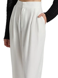 Fallon High-Rise Wide-Leg Pants