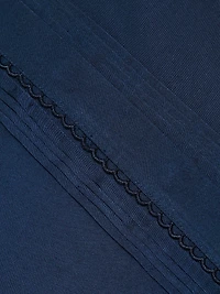 The Esperanza Lace-Trimmed Satin Blouse