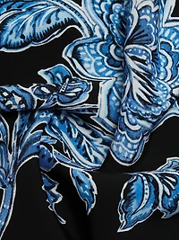 Floral Pleated Maxi Dress