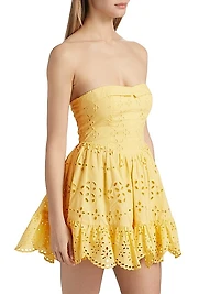 Adya Eyelet Minidress