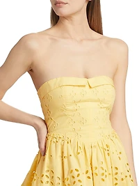 Adya Eyelet Minidress