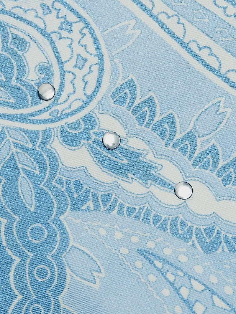 Fiza Buckle Belt Miniskirt