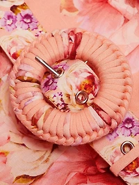 Kavi Floral Belted Minidress