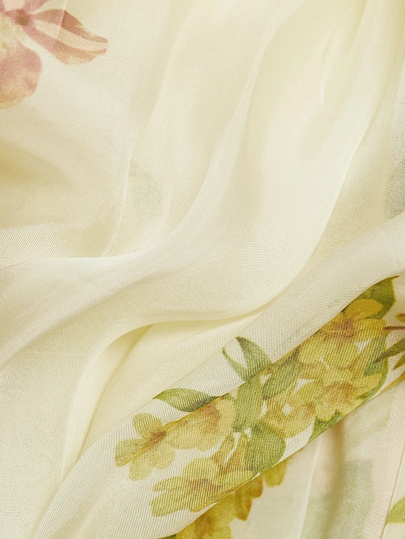 Aiva Floral Layered Maxi Dress