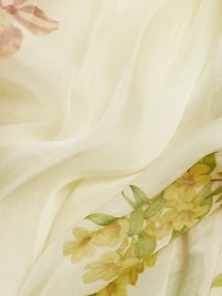 Aiva Floral Layered Maxi Dress