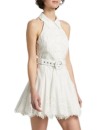 Adya Belted Minidress