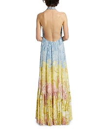 Fiza Paisley Maxi Dress