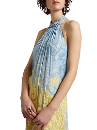 Fiza Paisley Maxi Dress