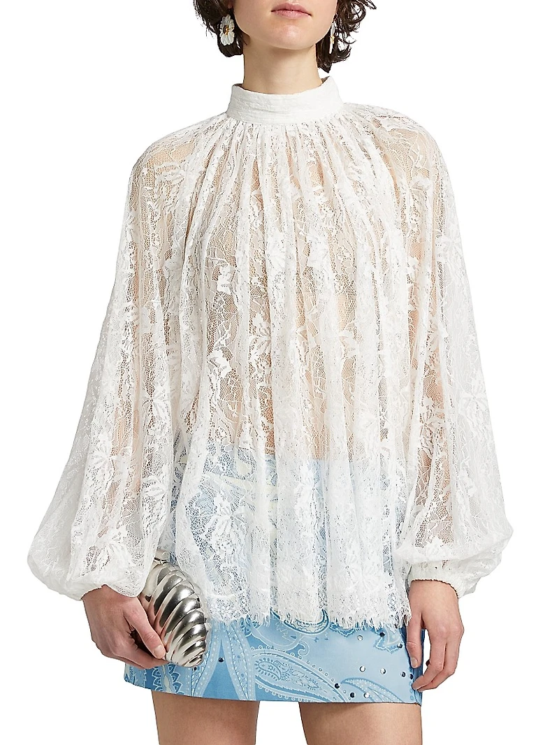 Adra Boho Lace Top