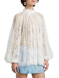 Adra Boho Lace Top
