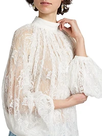 Adra Boho Lace Top
