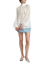 Adra Boho Lace Top