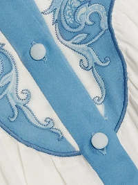 Fiza Embroidered Yoke Shirt