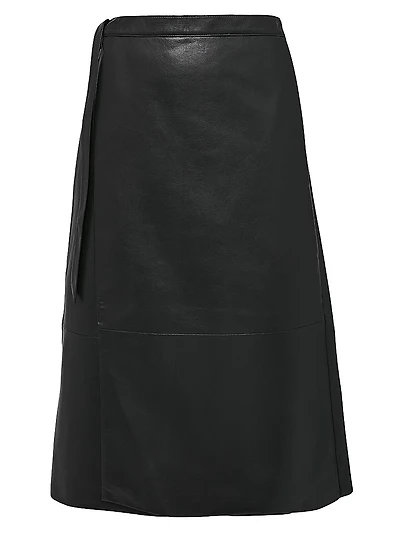 Tallulah Leather Skirt
