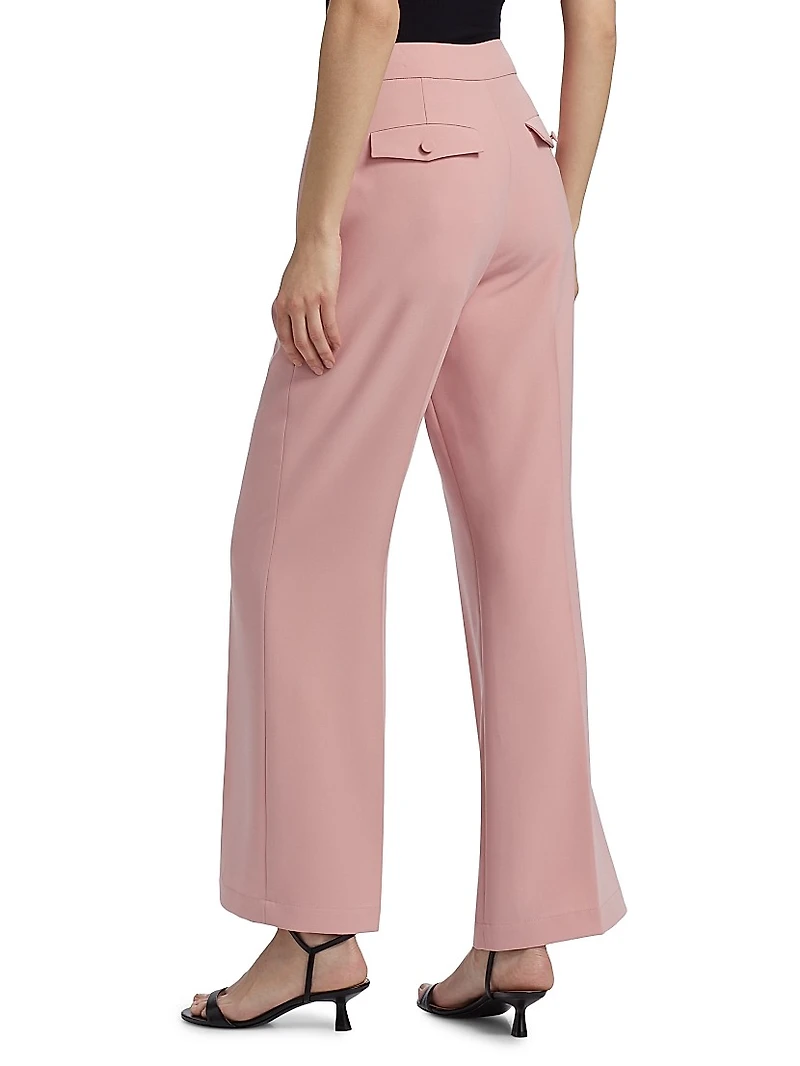 Tanner Stretch Straight-Leg Trousers