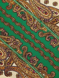 Isa Jewel Paisley Long-Sleeve Blouse