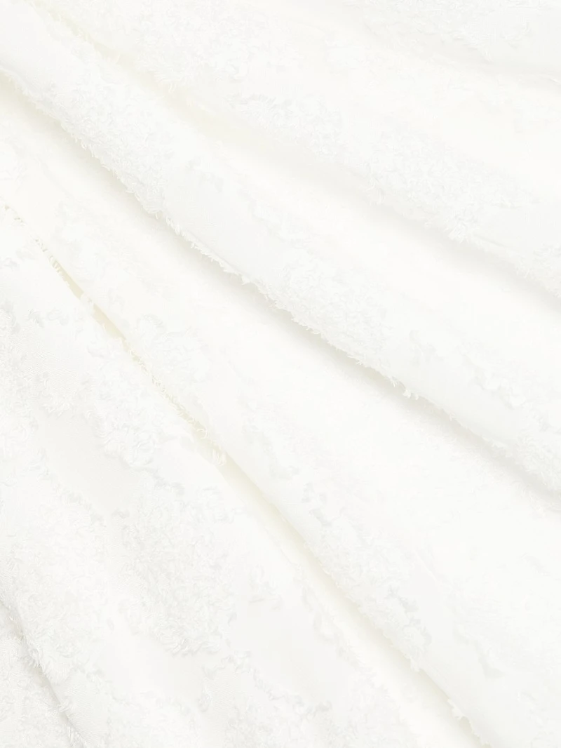 Kassiani Lace Long-Sleeve Midi-Shirtdress