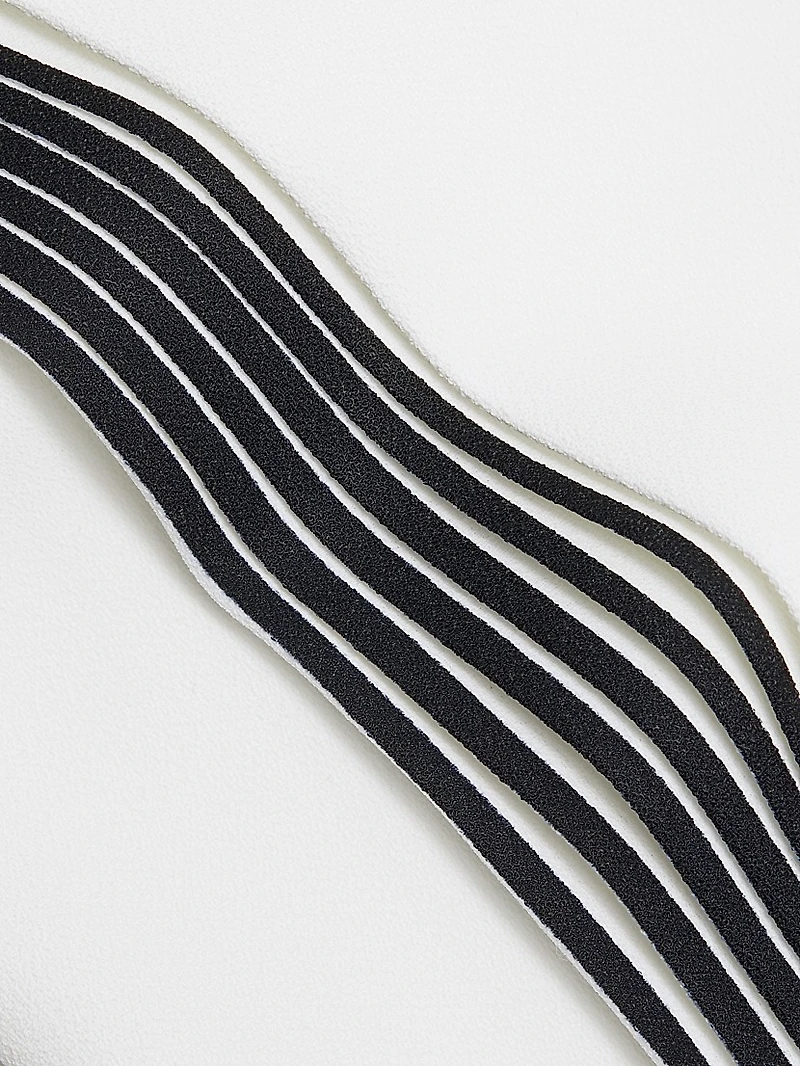 Spring Ellis Contrast Long Sleeve Blouse